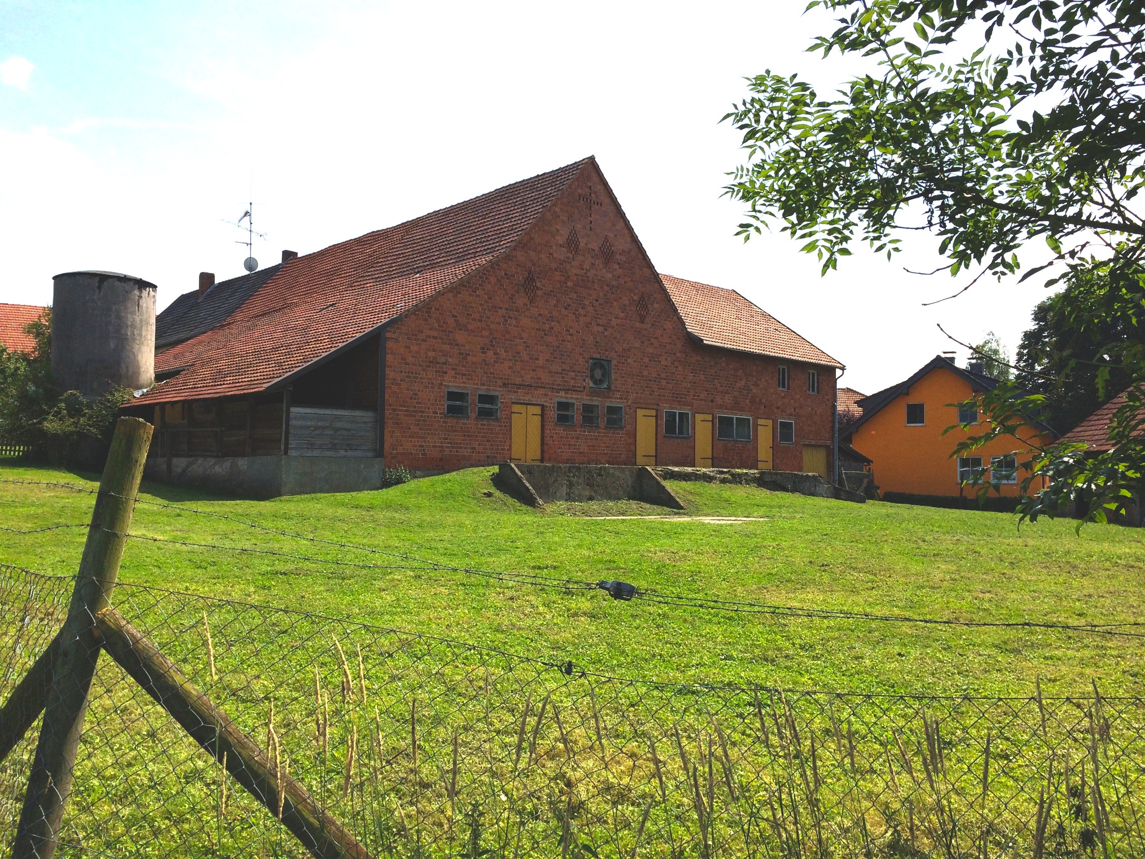Kleinlüder Scheune an der Lüder